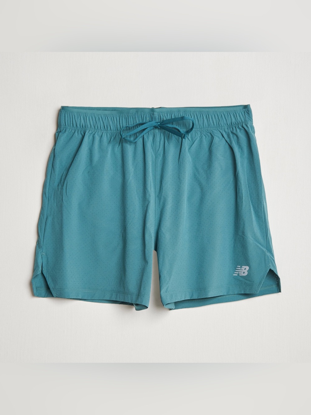 New Balance Athletics 5 Run Shorts New Spruce men size M